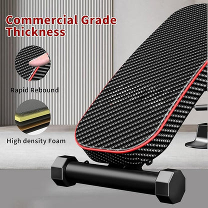 Adjustable Weight Bench multi-function Workout Bench for Home Gym,Foldable Incline Decline Benches for Full Body Workout 660LBS