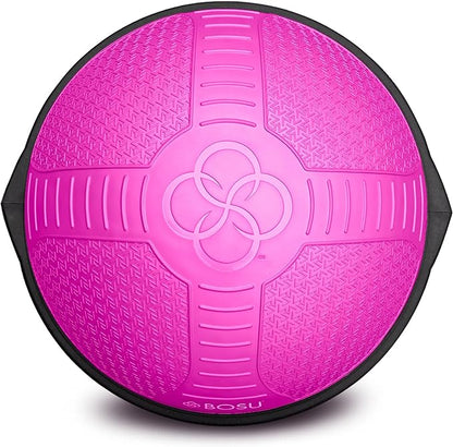 Bosu Half Ball Home Balance Exercise Trainer for Strength and Flexibility Workouts with Built to Last Burst Resistant Material and Hand Pump
