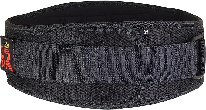 Men's & Women's Workout Back Support for Lifting Cross Training and Powerlifitng Weightlifting Belt 6" Inch Auto-Lock Weight Fitness Belt