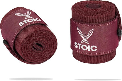 Stoic Wrist Wraps Weightlifting, Powerlifting, Cross Training, Bodybuilding with Thumb Loop. for Gym Workout, Men and Women Weight Lifting and Strength Training
