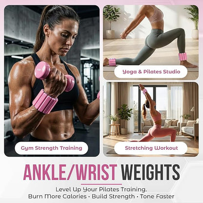 Home Pilates Kit for Women & Men | Better Me Pilates Kit with 14 Inches Pilates Ring and Ball Set, Resistance Bands, Core Sliders, Bag - Full Body Exercise Home Pilates Workout Kit