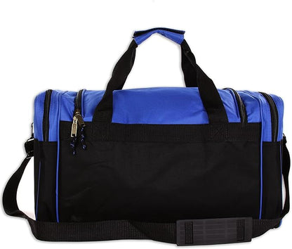 Personalized Sport Deluxe Duffel Bag With Custom Name & Text - Hockey