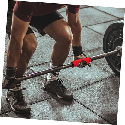 2pcs Portable Barbell Pad with Anti-slip Design for Deadlifts Lightweight Protective Cover for Hip Thrusts Compatible with Dumbbells and Bars Easy to Clean and Store