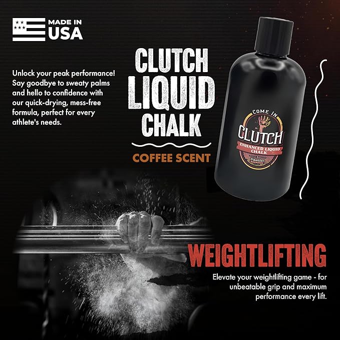 STYK Vaulter Magazine - Enhanced Liquid Chalk, No Mess, Work Out Chalk, Grip Boost, for Weightlifting, Gymnastics, Rock Climbing, Bodybuilding, Pole Vault, Crossfit, and More, Liquid Hand Chalk