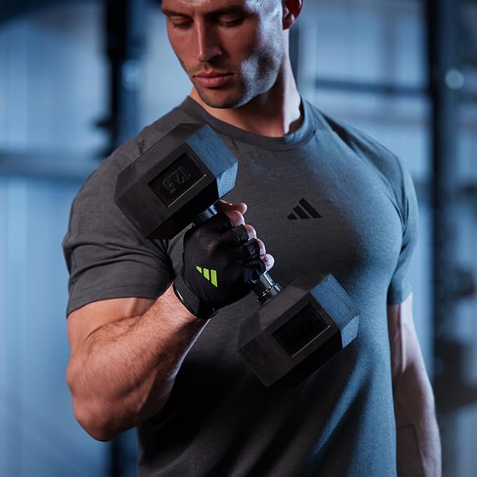 adidas Essential Training Gloves - Pink Mesh