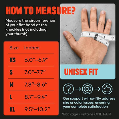 Mava Sports Weight Lifting Gloves with Wrist Support, Work Out Gloves, Gym Gloves - Great for Cross Training, Pull Ups, Calisthenics and Gym, Workout Gloves for Men & Women