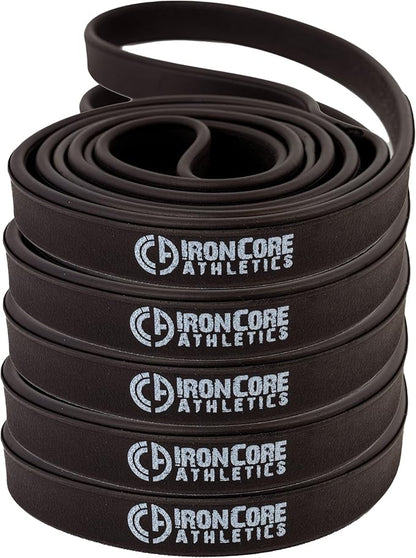 Premium Exercise Bands - Ultra Durable, Non-Slip, Comfort-Edge Resistance - Tested Over 30K Pulls - Three