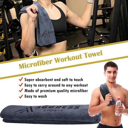 Premium Barbell Pad Set for Hip Thrusts - Squat Pad for Barbell Lunges, Bench Press, with 2 Gym Ankle Straps, Hip Resistance Bands – Gym Accessories for Women with Carry Bag, Towel