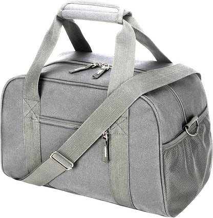 SeaRock 14 inch Small Gym Bag for Men & Women, Mini Duffle Bag for Travel Sports, Lightweight Carry On Duffel Bag, Gray