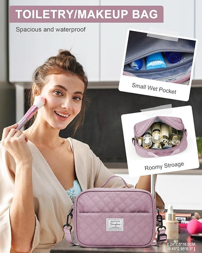 Gym Bag Womens,Travel Duffel Carry on Bag Sport Tote Bag Weekend Overnight Bag