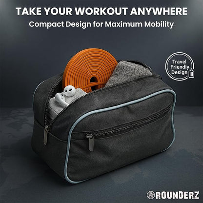 Rubberbanditz Rounded Edge Resistance Band | Compact and Light Weight Exercise Bands | Suitable for All Fitness Levels Users| Travel Friendly Resistance Bands for Working Out