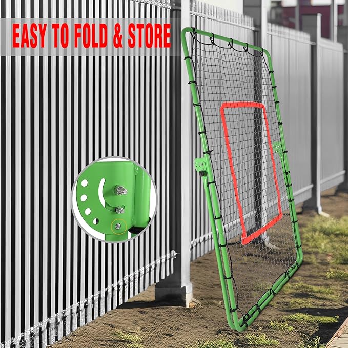Lineslife Adjustable Agility Hurdles,4 Height Speed Training Hurdles, Portable Speed Training Equipment with Carry Bag for for Athletes,Kids,Soccer,Basketball