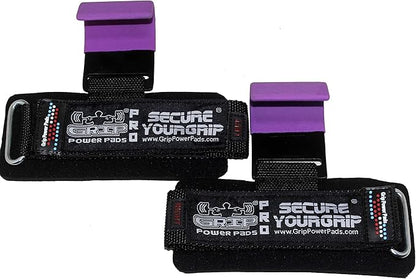 Weight Lifting Rod Hooks Heavy Duty Wrist Wraps Power Weight Lifting Training Gym Grips Straps Set of 2