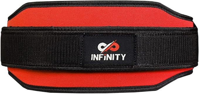 Neoprene Weight Lifting Belts Double Back Support Gym Workout Training Fitness