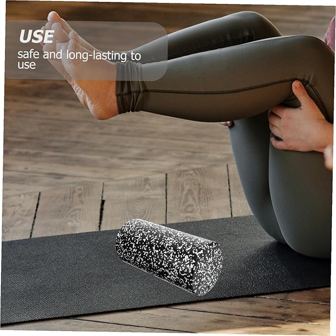 Yoga Column Foam Roller High-Density Muscle Relaxing Massage Tool for Fitness Yoga Exercise Foam Roller for Circulation Relief Balance and Muscle Re-Education