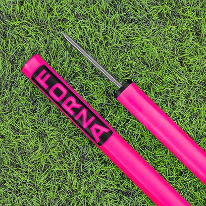 FORZA Slalom Agility Poles | Improve Endurance, Speed & Footwork | Color, Size & Rubber Base Options Available [8 Pack]