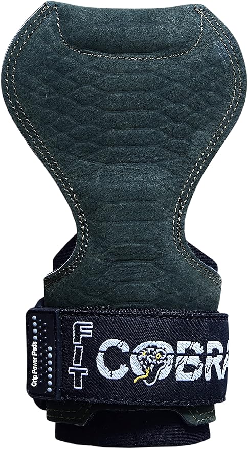 Cobra Grips PRO Weight Lifting Gloves Heavy Duty Straps Alternative with Power Lifting Hooks Padded Wrist Support for Deadlifts & Bodybuilding