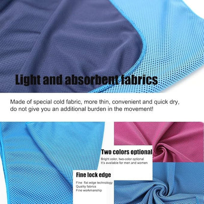 Cooling Towel 2 Pack Microfiber Sports Sweat Towel for Golf Workout Swimming Gym Yoga Travel Camping Fitness 40"x12"