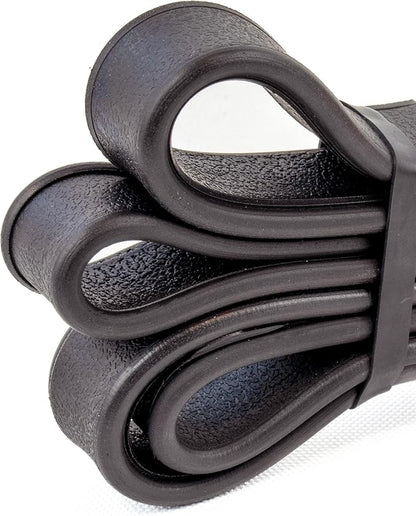 Premium Exercise Bands - Ultra Durable, Non-Slip, Comfort-Edge Resistance - Tested Over 30K Pulls - Three