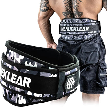 Weight Lifting Belt, Lifting Belts for Women Men,MANUEKLEAR Weightlifting Belt Quick Locking Back Support for Bodybuilding, Fitness, Powerlifting, Cross Training, Squats, Workout, Exercise