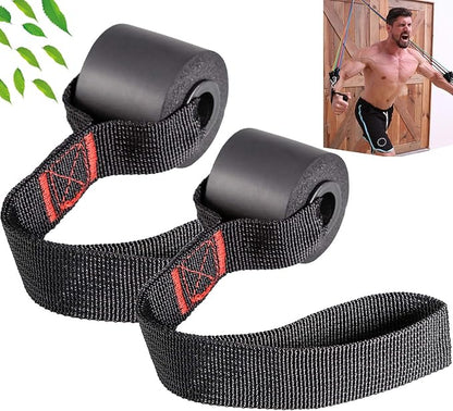 Heavy Duty Door Anchor for Exercise Bands - Secure Door Jamb Anchor System - No Damage, Larger Size