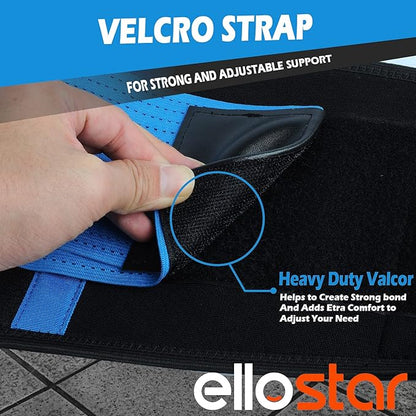 ellostar Women's Waist Trainer: Sweat Band for Belly Fat, Tummy Control, Back Support, Workout Shapewear, Weight Loss Aid