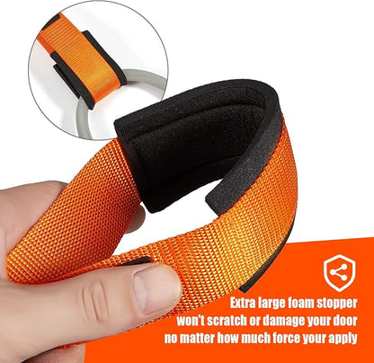 HPYGN Door Anchor for Resistance Bands, Home-Gym Workout Exercise Attachment for Yoga Strap, Physical Therapy and Closed Loop Bands, Heavy Duty System