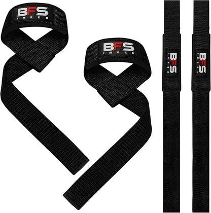 Lifting Straps for Weightlifting, Weightlifting Cotton Straps with Neoprene Padding for Men women Gym Wrist Straps for Bodybuilding powerlifting, Strength Training and Deadlifting