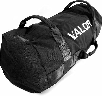 Valor Fitness Self- Fill Sandbags- Stone & Atlas Style - Built in Filler Bags 50,70, 100 or 200 lb Options Strength Training Workouts