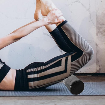 CHILDWEET Epp Foam Roller Yoga Massage Stick for Muscle, 15x30cm Fitness Roller for Legs, Back, Feet Deep Tissue Massage, Yoga Accessories for Athletes and Home Workout
