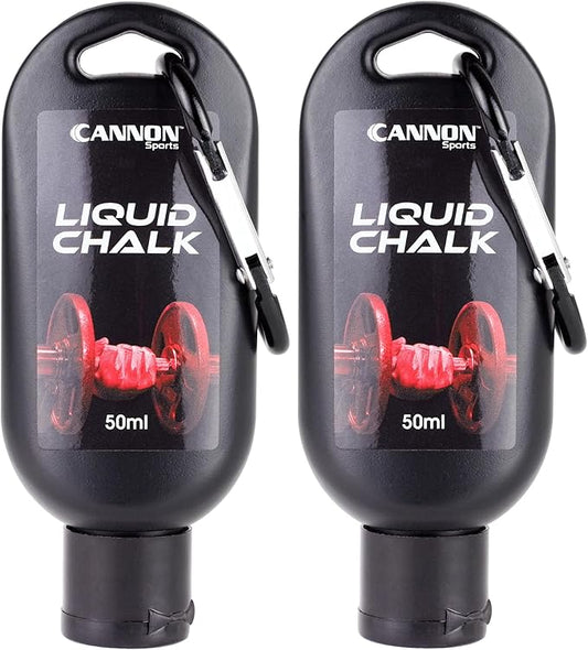 Cannon Sports Liquid Gym Chalk – Pro Non-Slip & Sweatproof Grip – Quick Dry Mess-Free Hand Chalk for Weightlifting, Powerlifting, Rock Climbing, Gymnastics, Pole Dancing & Training
