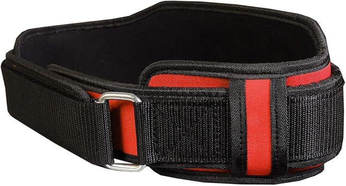 Neoprene Weight Lifting Belts Double Back Support Gym Workout Training Fitness