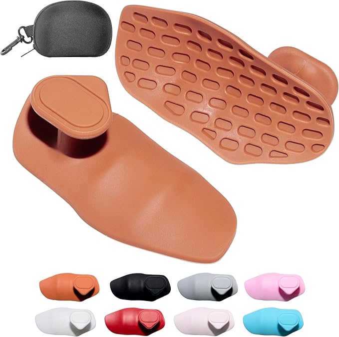 Silicone Gym Grips for Weight Lifting,Workout Gloves for Women Men Alternative,Anti Slip Gym Workout Grip,Rubber Gym Hand Grips-Weightlifting Grips Pad for Barbell,Pull Up,Ryptfit,Training
