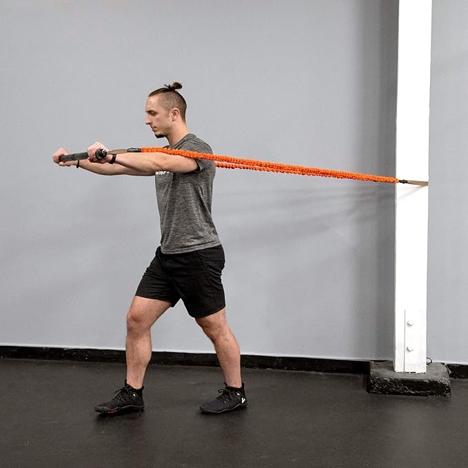Stroops Slastix Dual Resistance Bands Training Kit - Complete Resistance Band Set for Strength, Mobility & Full-Body Workout | 90 System Spine Strap