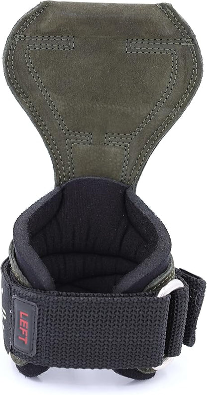 Cobra Grips PRO Weight Lifting Gloves Heavy Duty Straps Alternative with Power Lifting Hooks Padded Wrist Support for Deadlifts & Bodybuilding