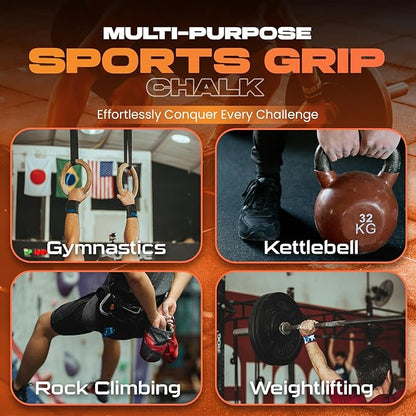 Liquid Chalk | Mess-Free Gym Chalk for Weight Lifting, Rock Climbing, Gymnastics | Fast-Drying & Long Lasting