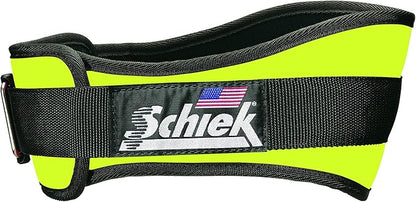 Schiek Sports 2006 Nylon 6 Inches Weight Lifting Belt - Support Belt for Power Lifting