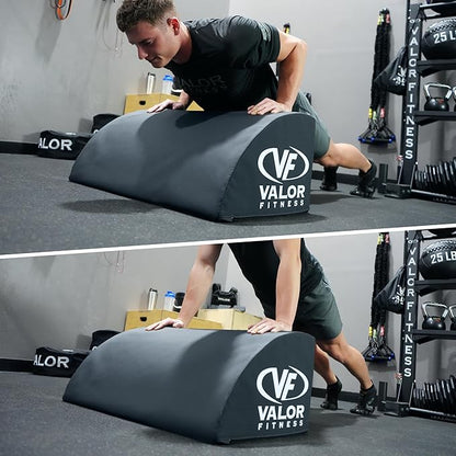 Valor Fitness Hip Thrust Pad Glute Training Box for Home Gym, Non Slip Foam Platform for Step Ups, Squats, Core and Lower Body Strength