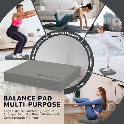 Fitvids Balance Pad, Nonslip Foam Balance Pad