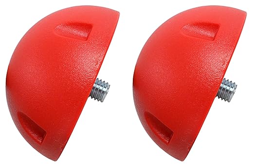 CanDo 10-1761-2 MVP Balance System, Level 2, Red Ball Pack of 2