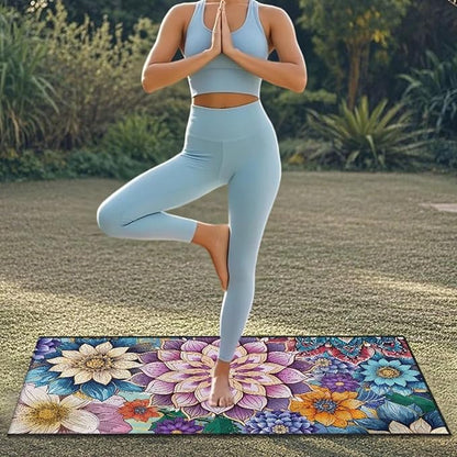 Bulopur Boho Mandala Car Seat Towel Cover After Gym Workout Beach and Swimming Sweat Carseat Protector Breathable Washable Removable Auto Accessories