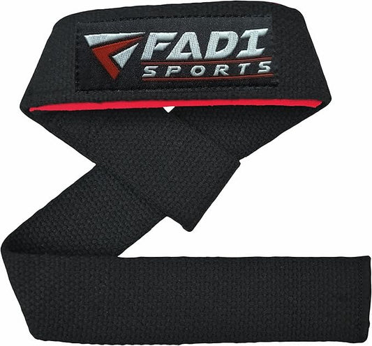 Lifting Wrist Straps for Weightlifting, Bodybuilding, Powerlifting & Deadlifts – 24 Inch Cotton Straps with Padded Neoprene for Strength Training & Grip Support