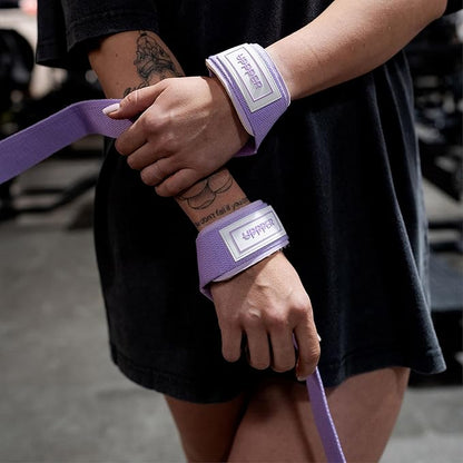 UPPPER Lifting Straps for Weightlifting – 22" Cotton Wrist Straps with Neoprene Padding for Deadlifts, Pullups, Gym Workouts – For Men & Women | Premium Fitness Gear