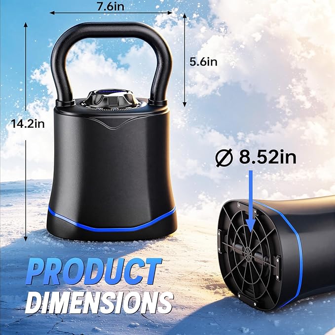 Adjustable Kettlebell，6-in-1 Quick Change Adjustable Kettlebell Set (6.5-40 LBS) for Home Gym - Space-Saving Design with Scratch-Resistant Rubber Base to Protect Floors, Two-Way Rotating Handle for Full Body Workouts