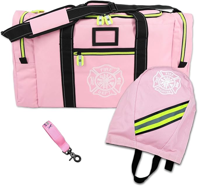 Lightning X Firefighter Turnout Gear Package - Gear Bag, SCBA Mask Bag, Fire Glove Strap, Shoulder Strap