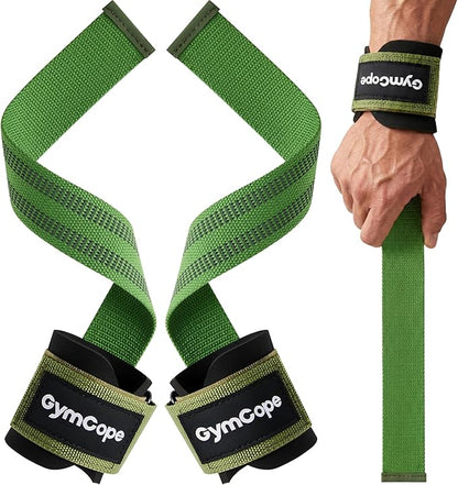 Lifting Wrist Straps for Weightlifting, Heavy Duty Wrist Straps for Deadlifts, Powerlifting, Bodybuilding and Strength Training, Secure Grip Support for Men Women 1 Pair