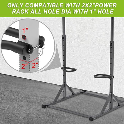 SELEWARE Power Cage Accessories, Dip Handles, Pull‑Up Stations, and Multi‑Grip Training Attachments