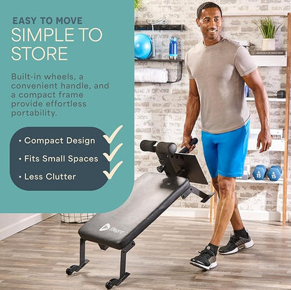 Lifepro Hip Thrust Machine – Adjustable Glutes Workout Equipment for Home – GluteBlast Foldable Booty Builder, Sissy Squat Machine, Thrust Glute Bench, Home Gym Glute Workout