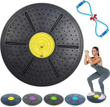 Balance Board with Maze, 2025 Upgrade Balance Board Maze, 10°-30° Tilt Non-Slip Wobble Balance Boards Adults, Training Stability and Coordination, for Gym, Yoga & Home Office Use