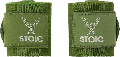 Stoic Wrist Wraps Weightlifting, Powerlifting, Cross Training, Bodybuilding with Thumb Loop. for Gym Workout, Men and Women Weight Lifting and Strength Training